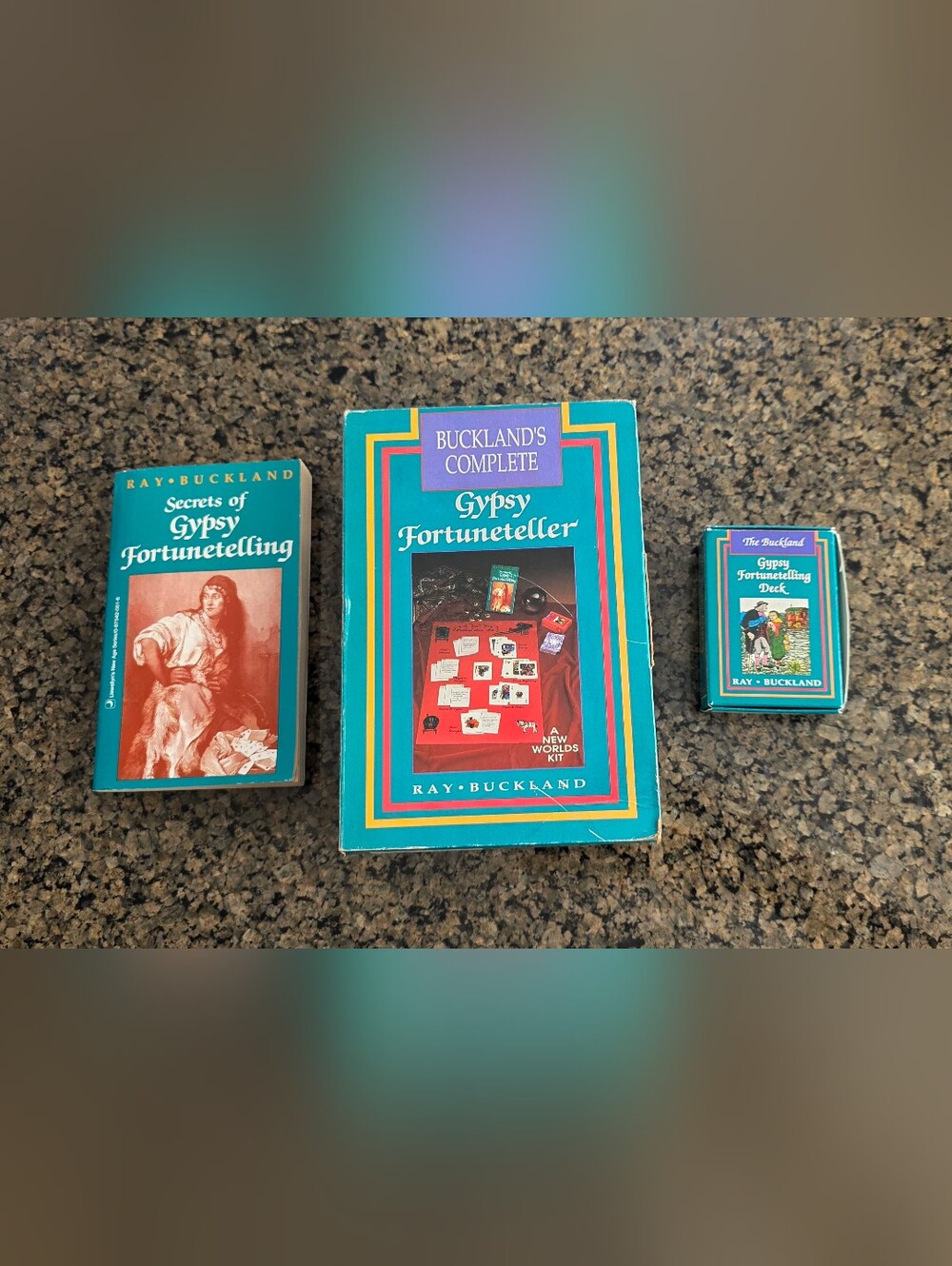 Buckland's Complete Gypsy Fortuneteller by Raymond Buckland *Incomplete* set Vtg